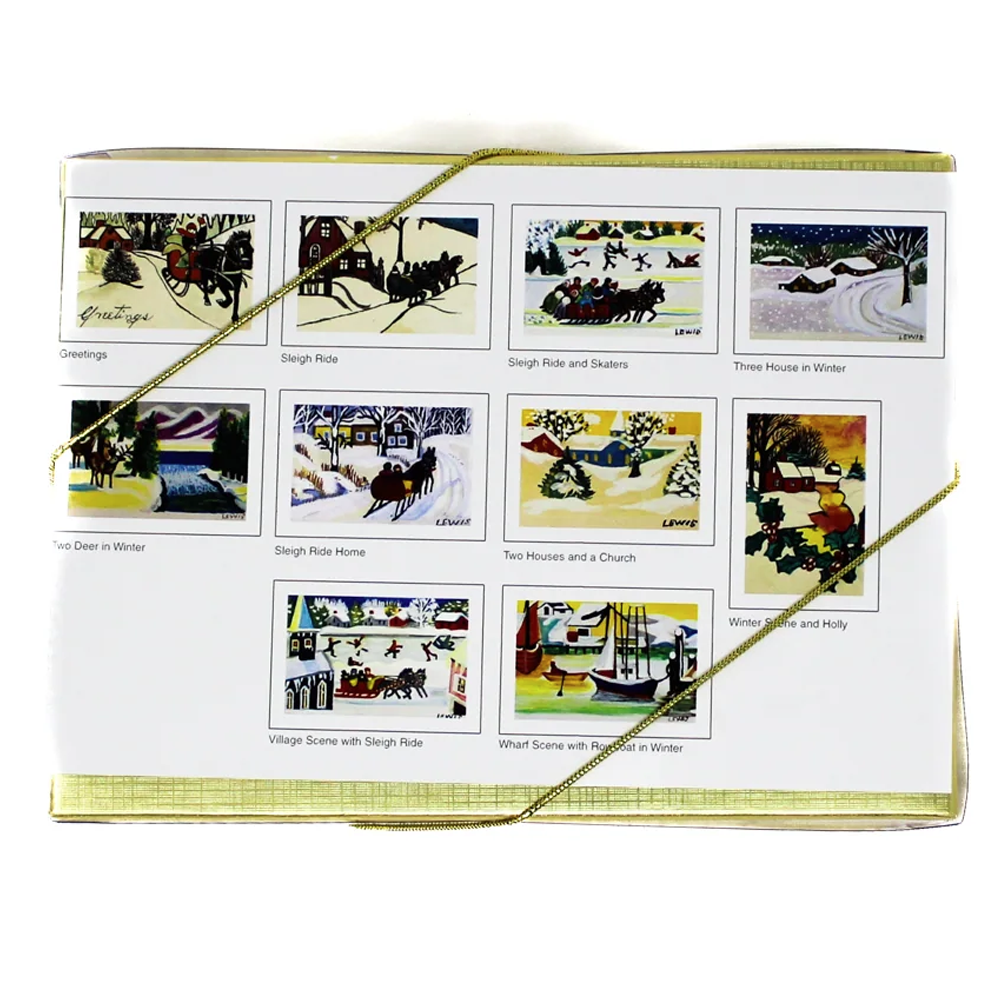 Maud Lewis Holiday Boxed Notecards