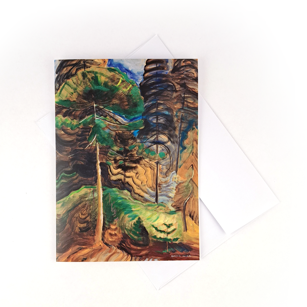 Carte double Forêt nº2