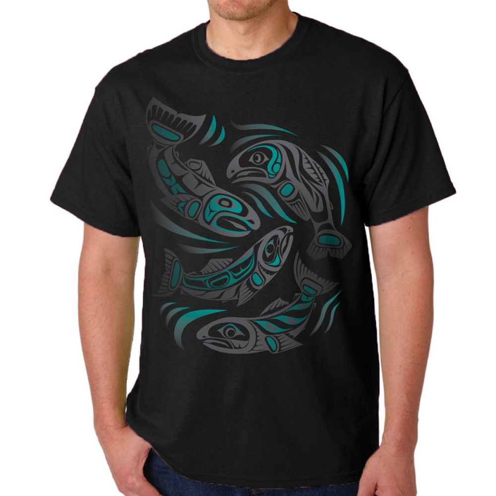 T-shirt unisexe Sacred salmon