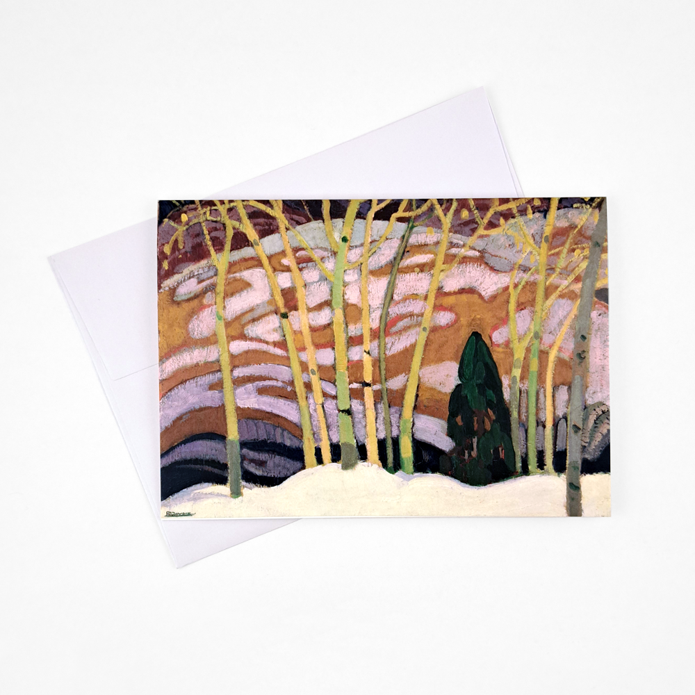 April in the Laurentians Notecard