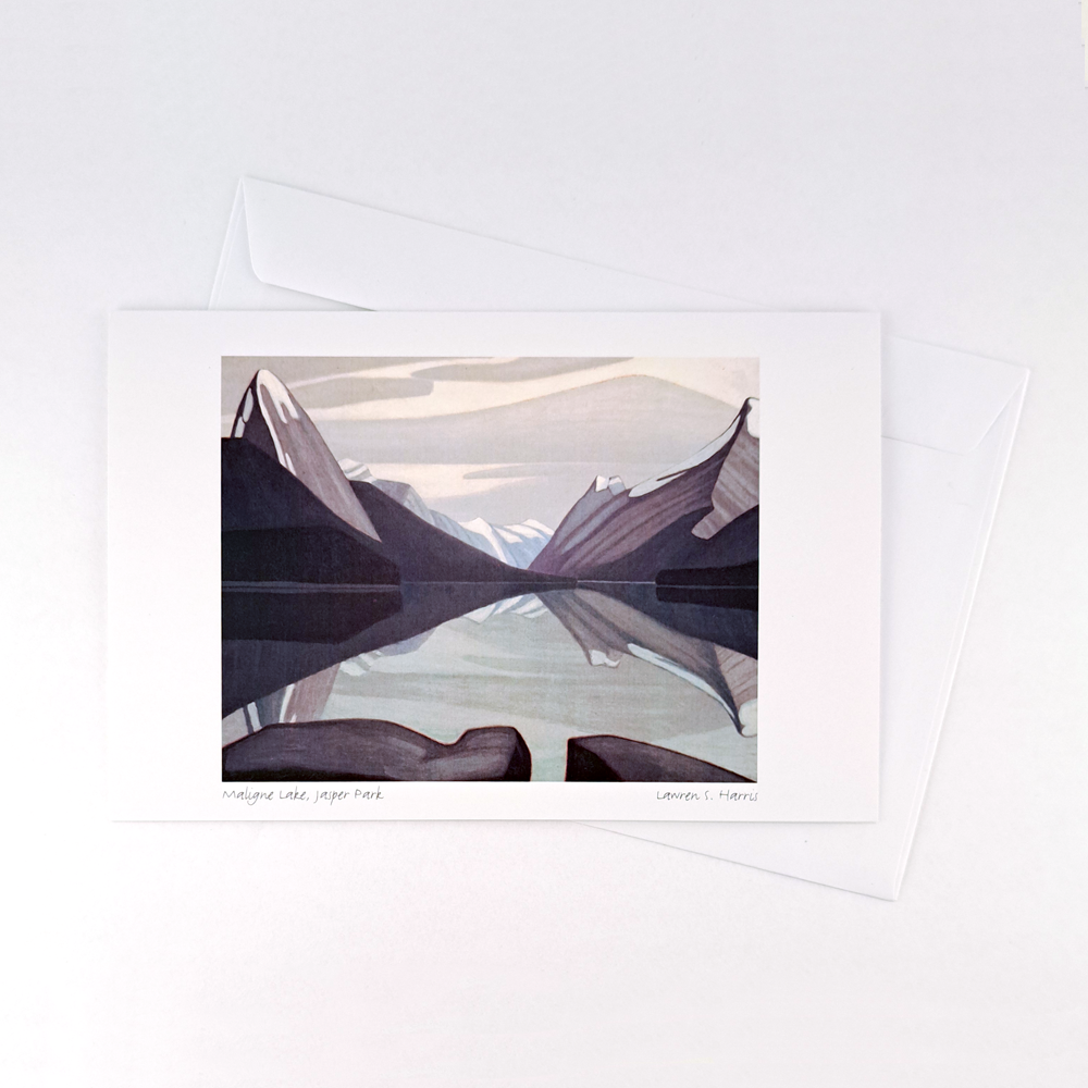 Maligne Lake Notecard