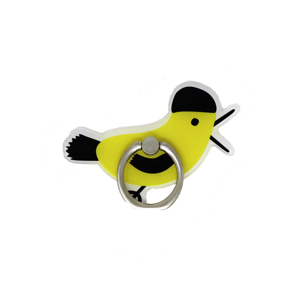 Anneau pour téléphone Oiseau jaune