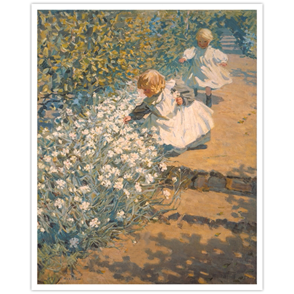 Picking Flowers Poster