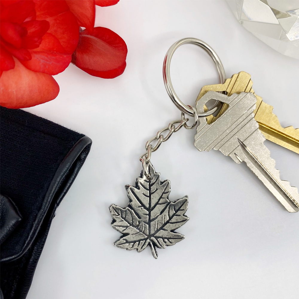 Maple Leaf Keychain