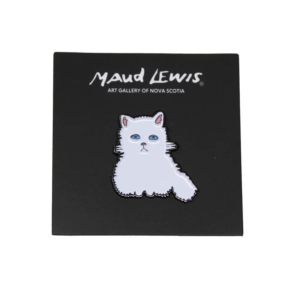 Épinglette Chat blanc