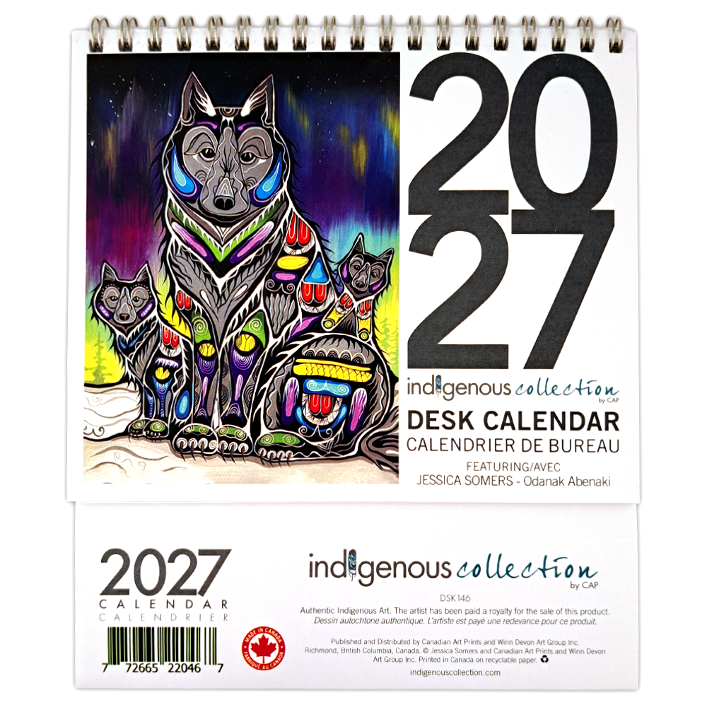 Jessica Somers 2027 Desk Calendar