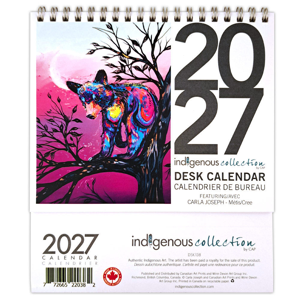 Carla Joseph 2027 Desk Calendar
