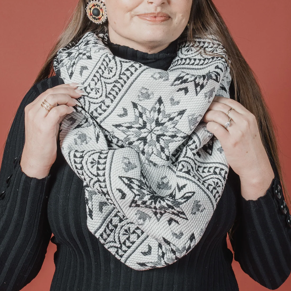 Foulard infini réversible Star