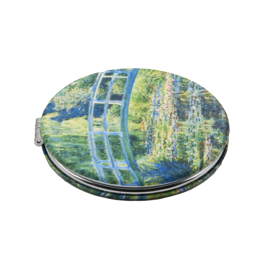 Japanese Footbridge Pocket Mirror