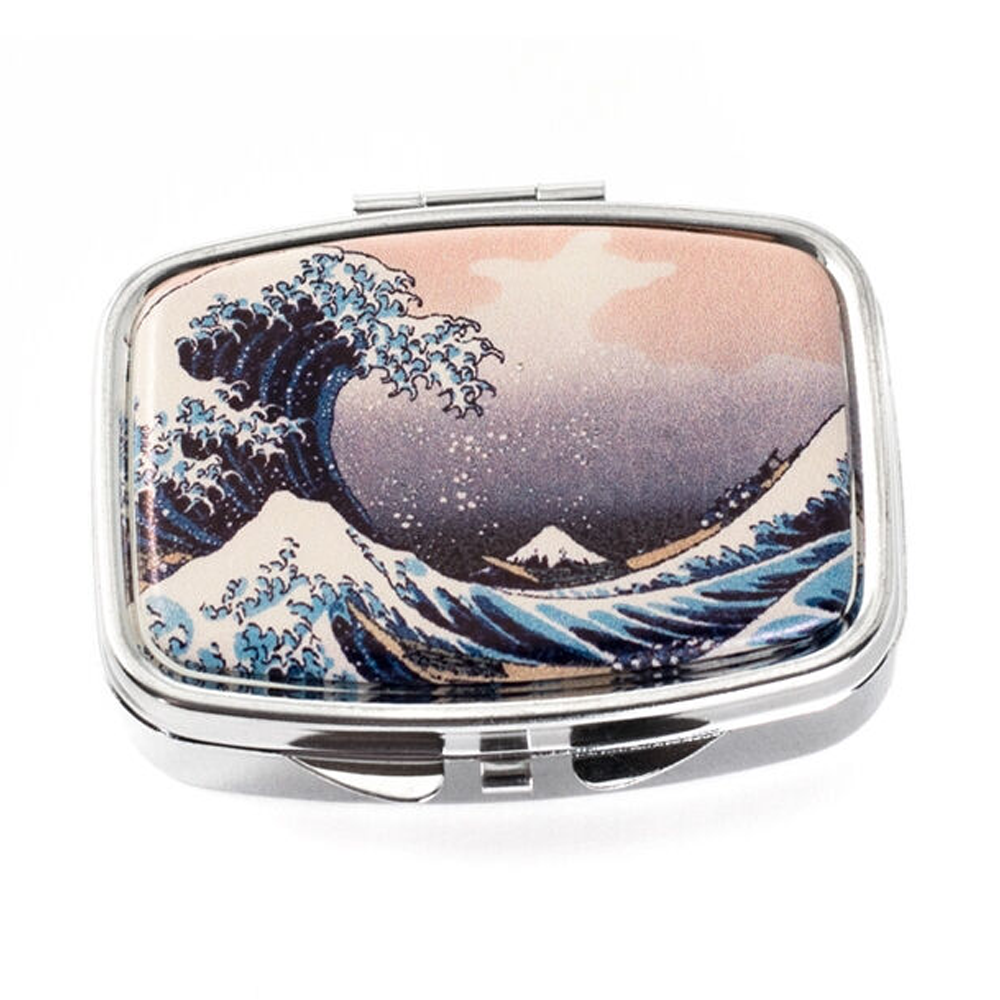 The Great Wave Pill Box