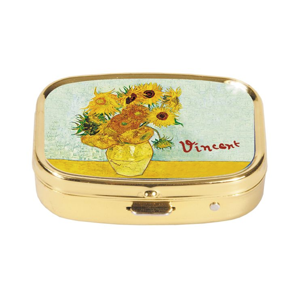 Sunflowers Pill Box