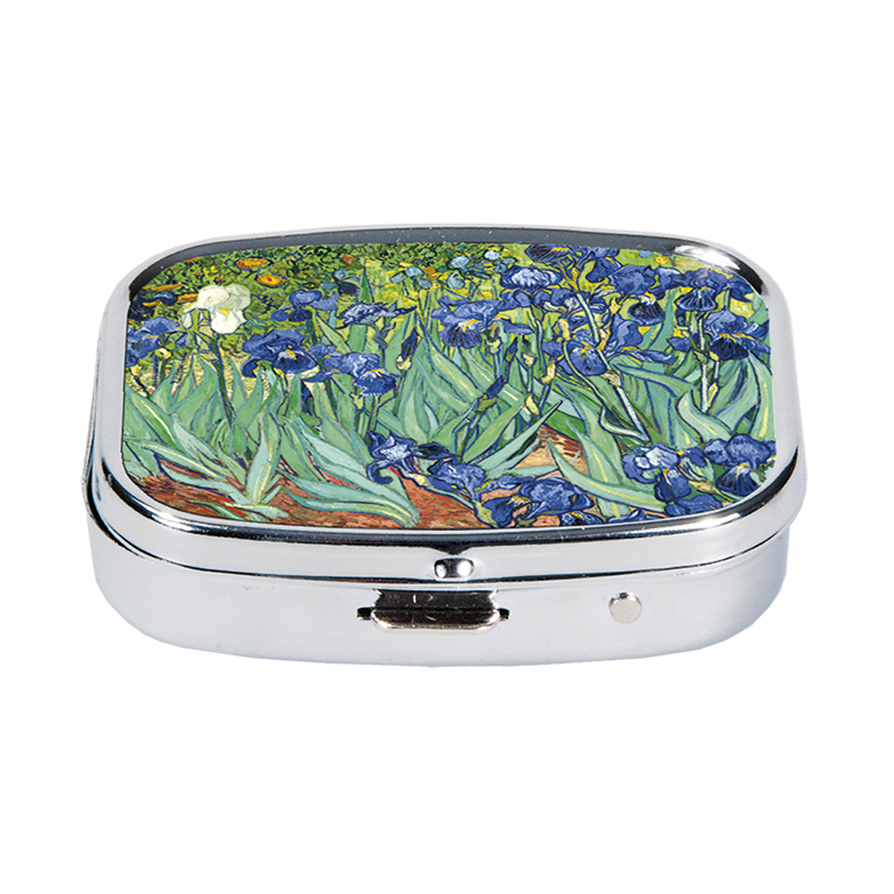 Boîte pilules Les iris