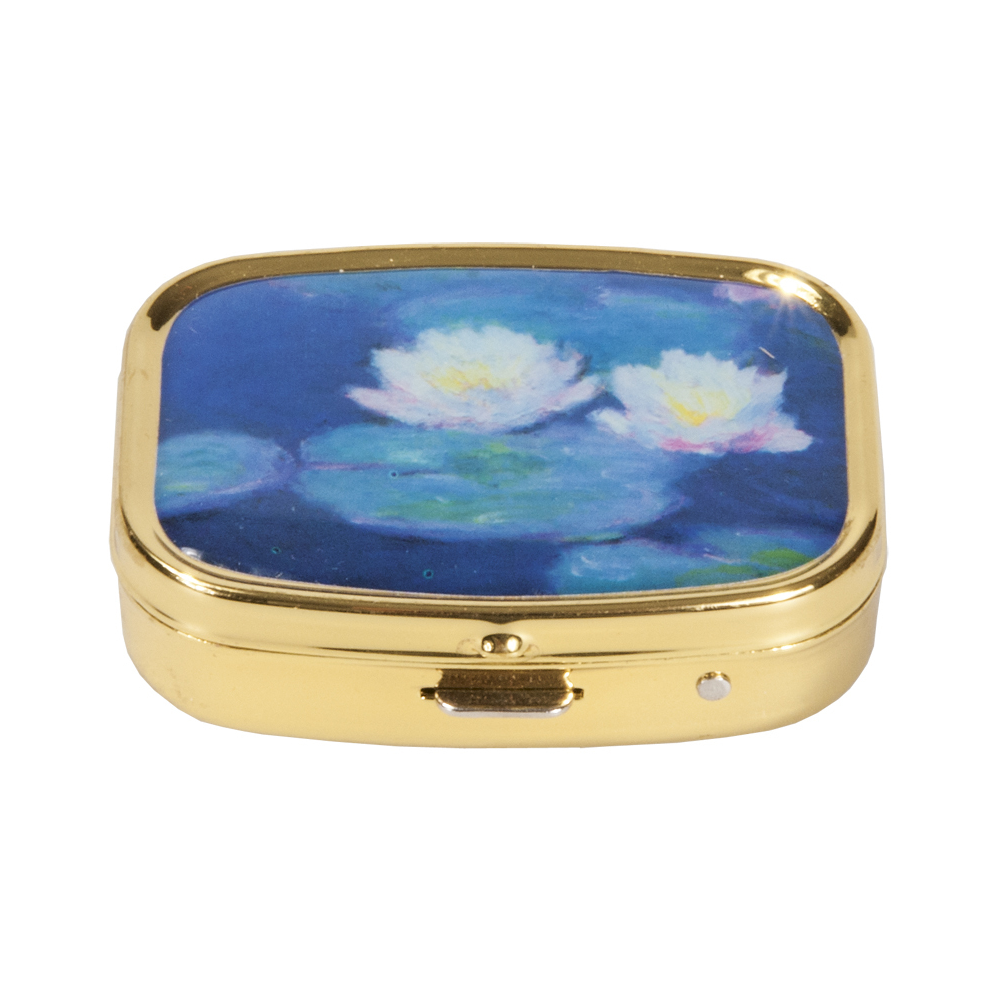 Water Lilies Pill Box