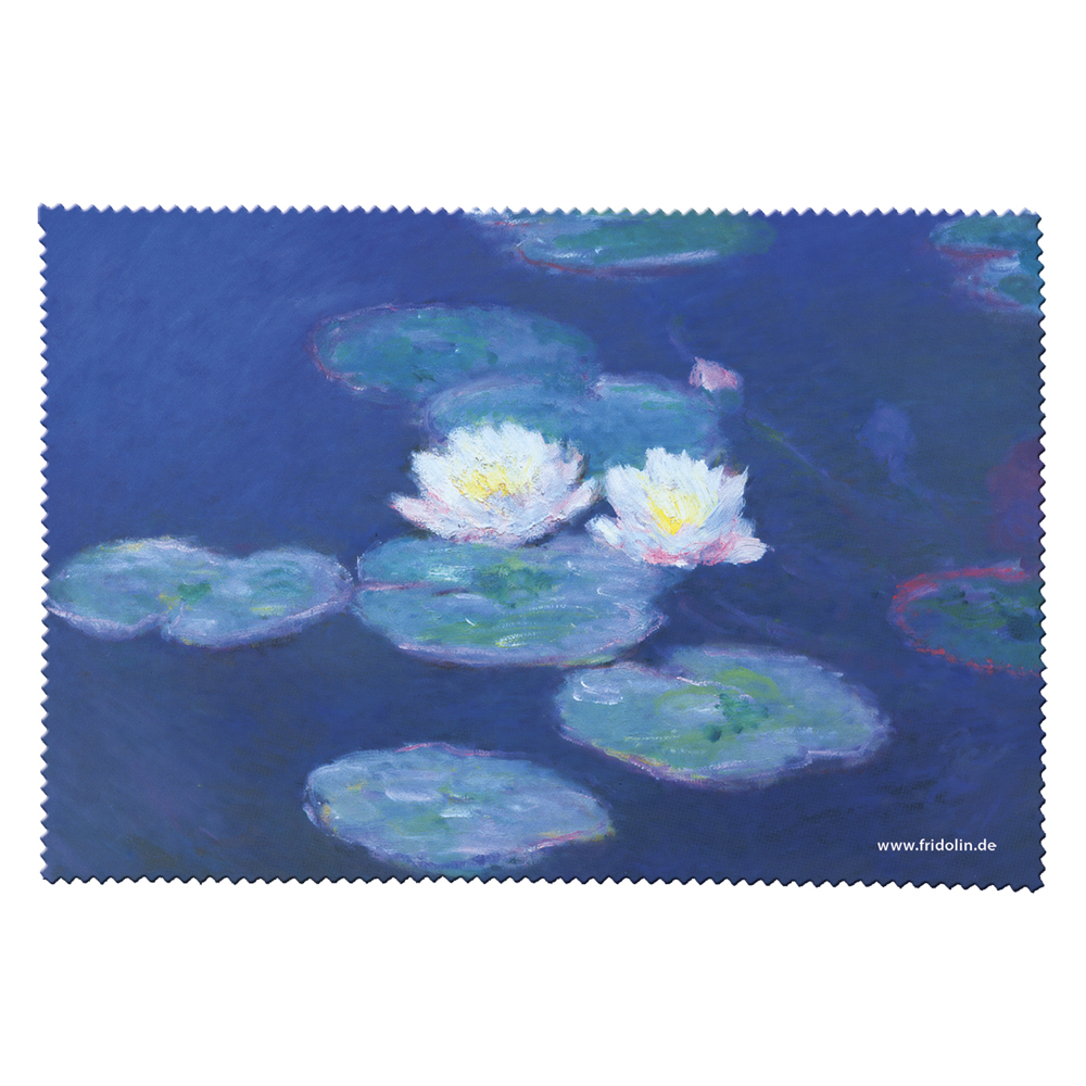 Water Lilies Eyeglass Wipe