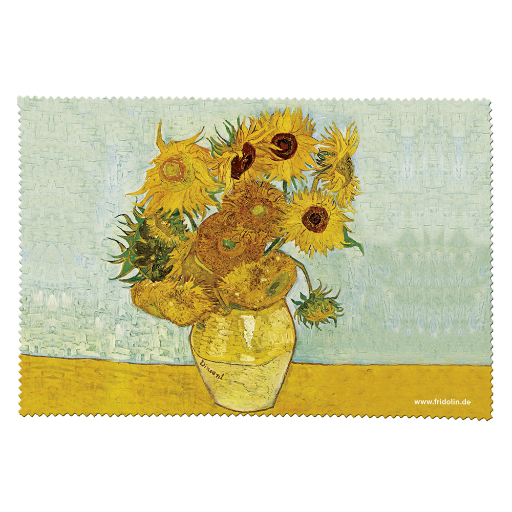 Sunflowers Eyeglass Wipe