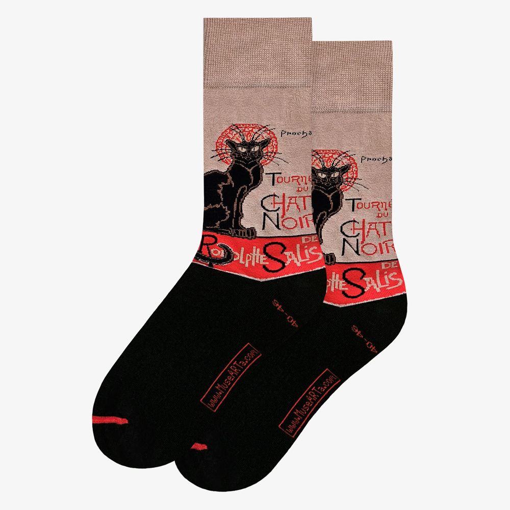 Chaussettes La tournée du Chat Noir