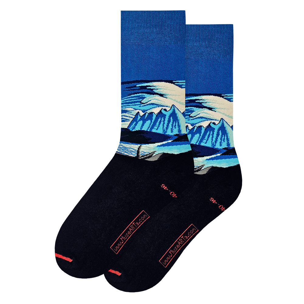 Lake and Mountains Socks