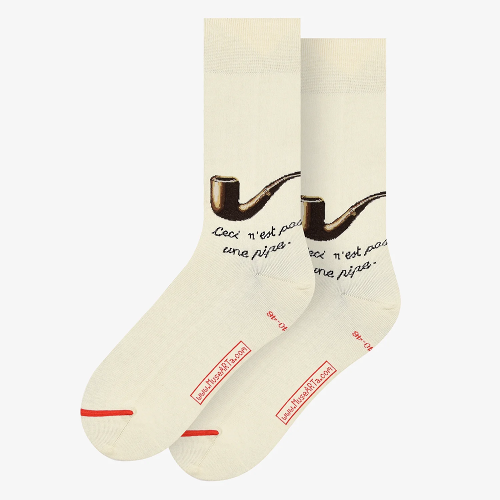 Chaussettes La trahison des images