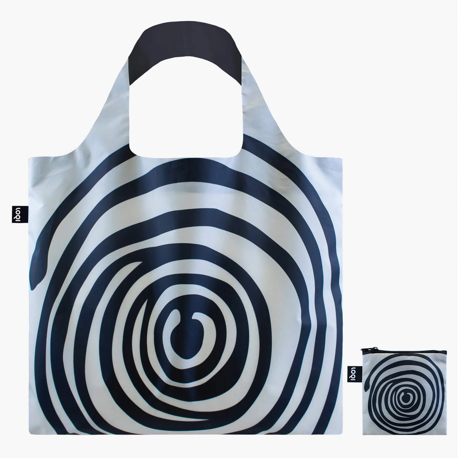 Louise Bourgeois Tote Bag (Black and White) | Sac pliable Louise Bourgeois  (noir et blanc)