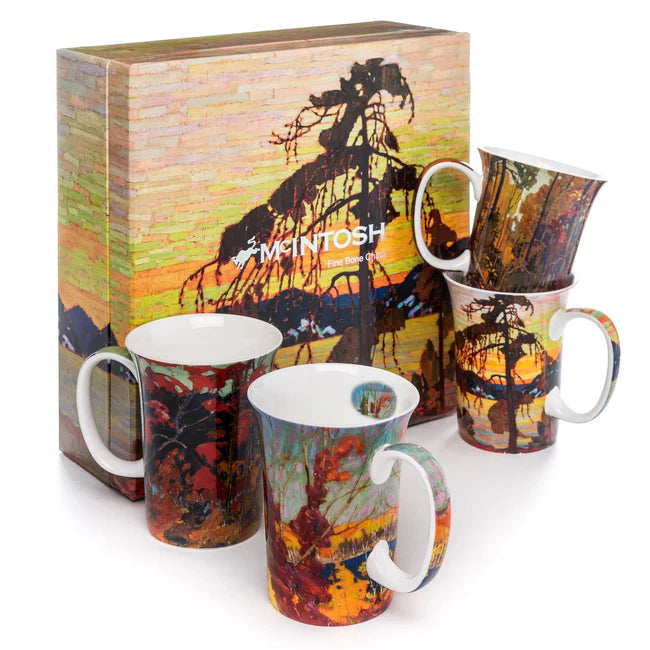 Set of 4 Mugs Tom Thomson