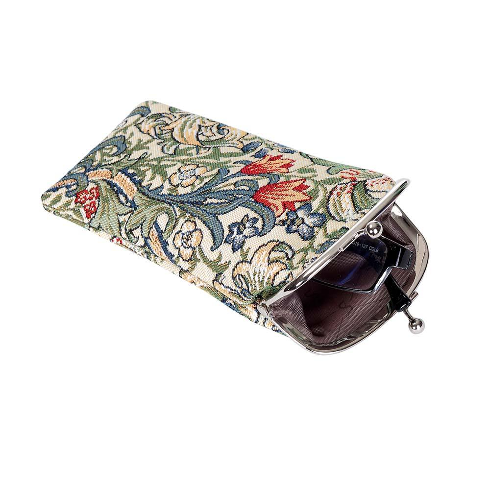 Golden Lily Glasses Pouch