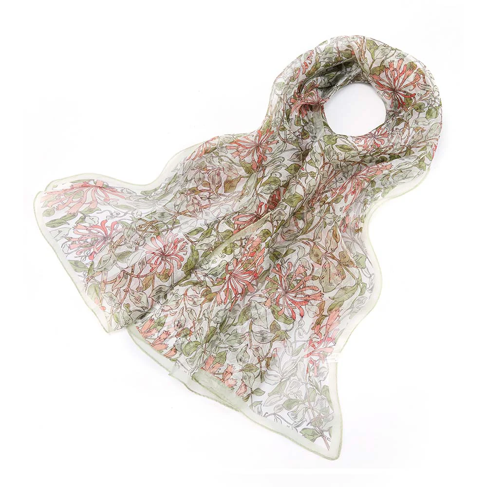 Foulard en soie Honeysuckle