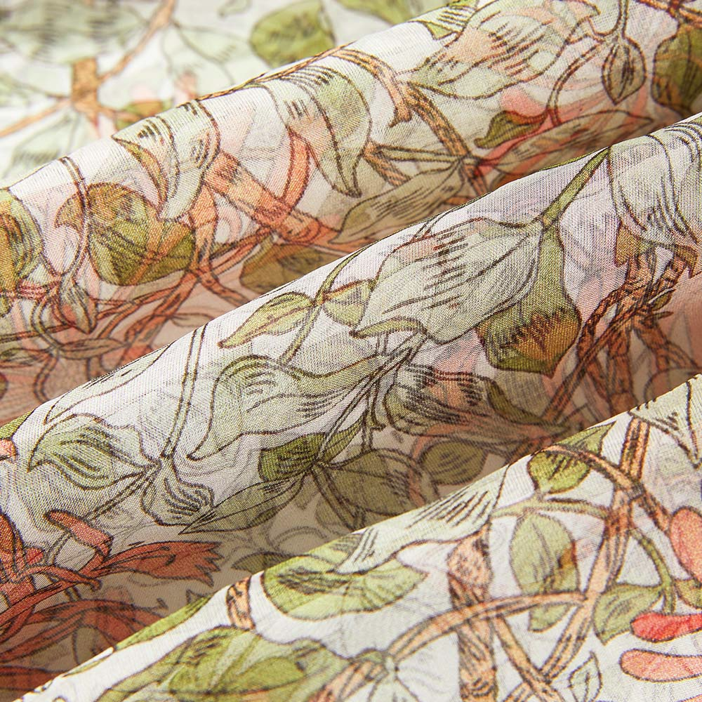 Foulard en soie Honeysuckle