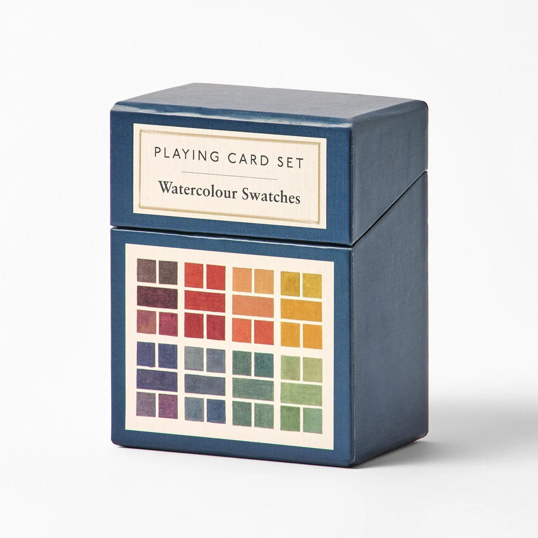 Watercolour Swatches Playing Cards