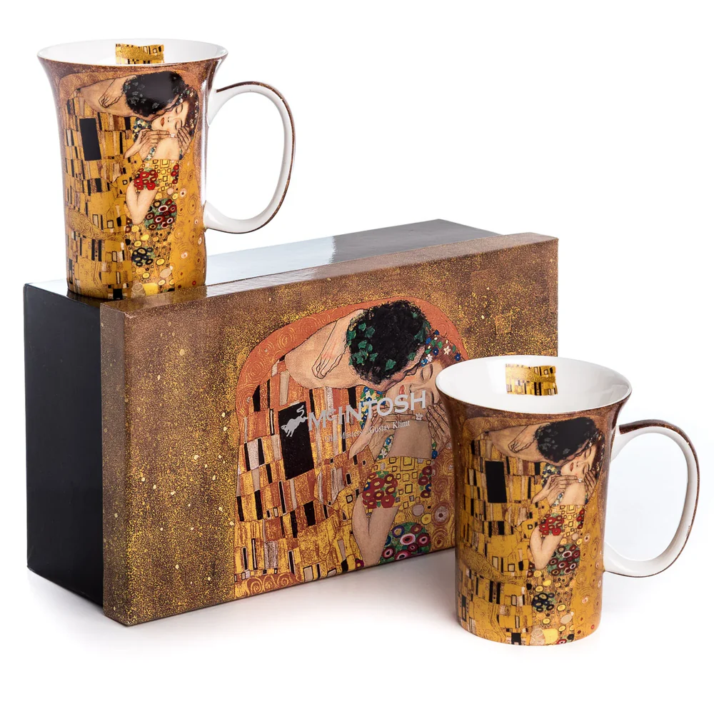 The Kiss Set of 2 Mugs