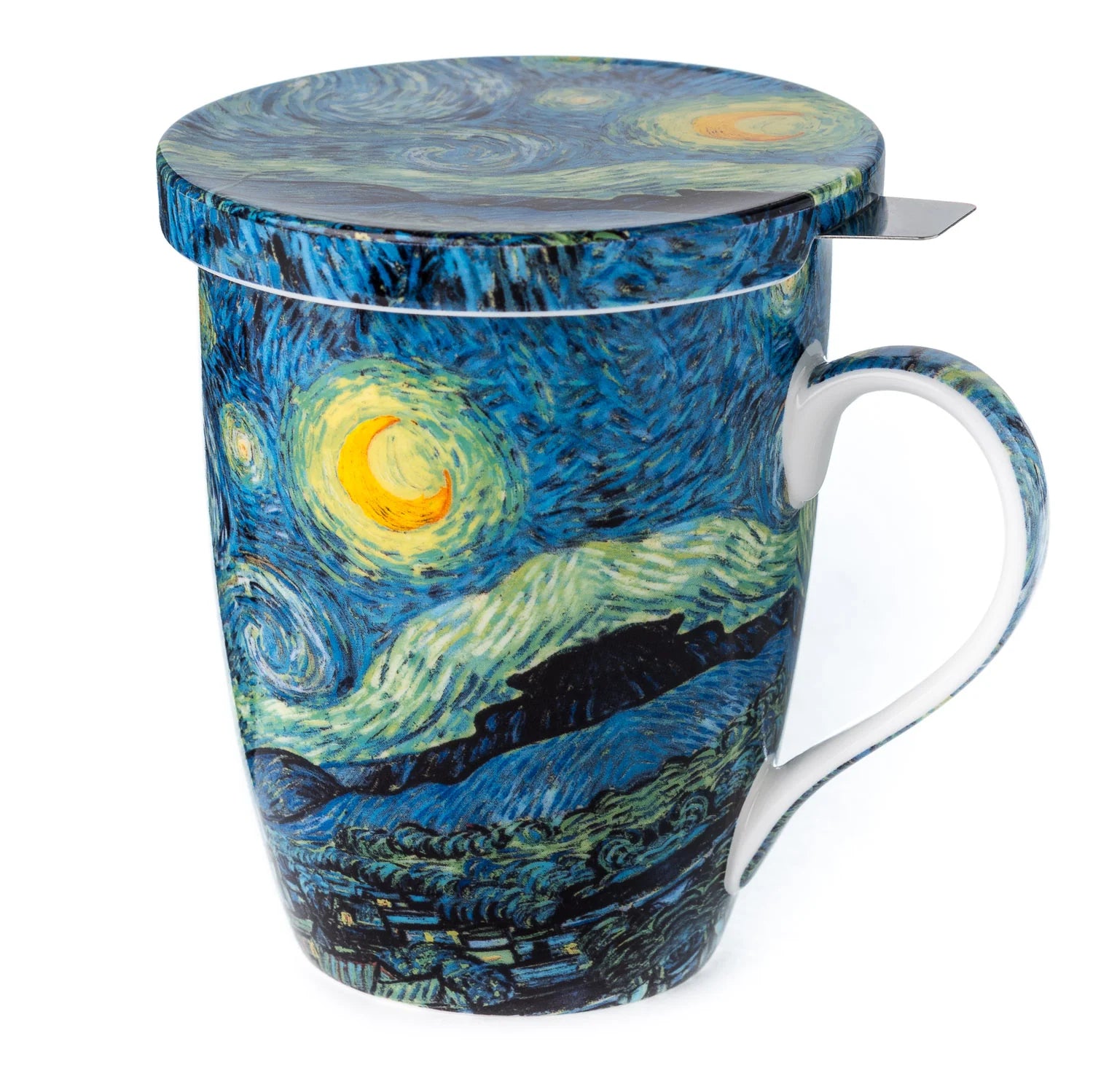 The Starry Night Teacup with Infuser