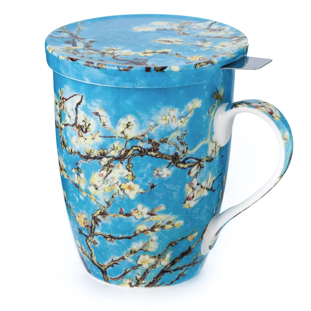 Almond Blossom Teacup with Infuser