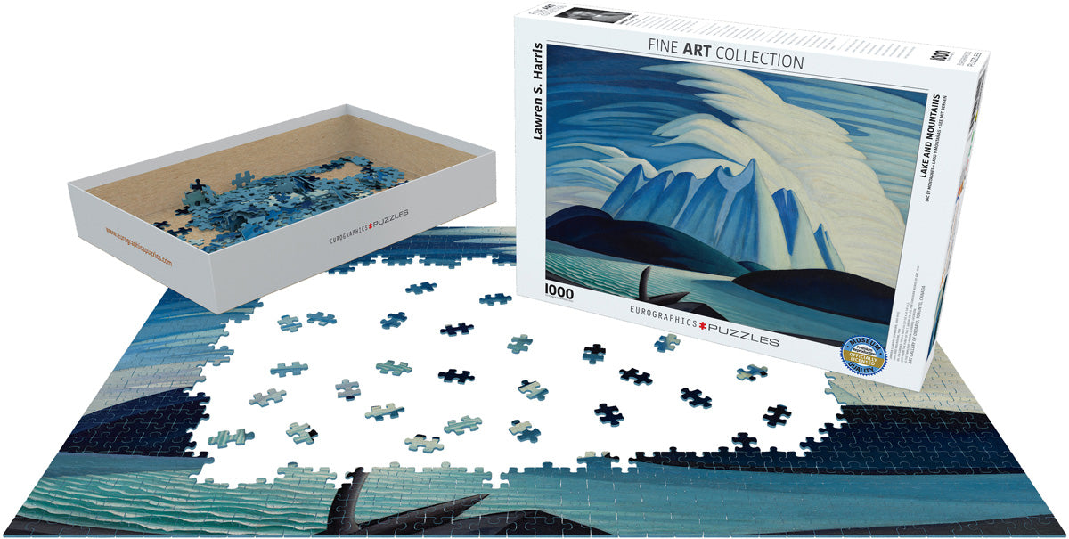 Lake and Mountains Puzzle