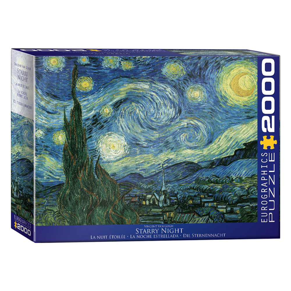 The Starry Night Puzzle (2,000 Pieces)