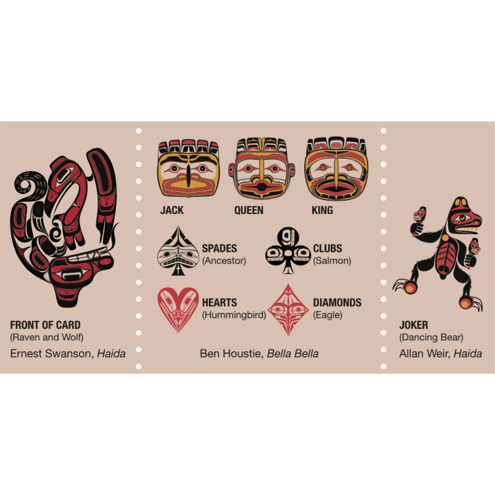 Northwest Coast First Nations Playing Cards