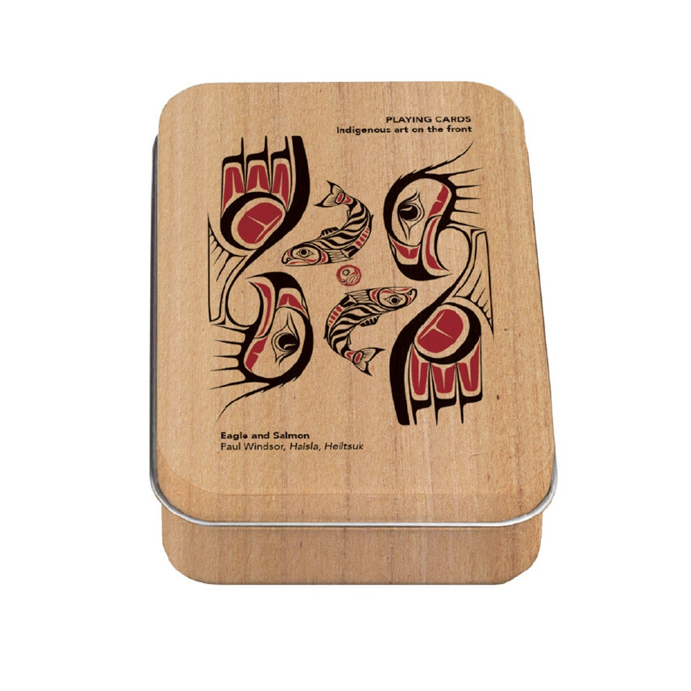 Eagle and Salmon Playing Cards