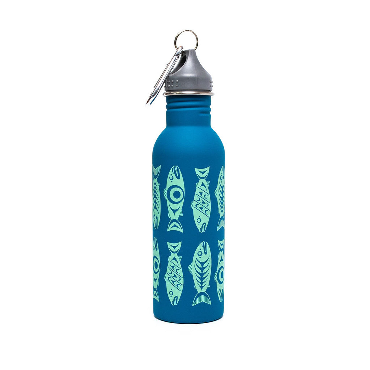 Salmon in the Wild Water Bottle