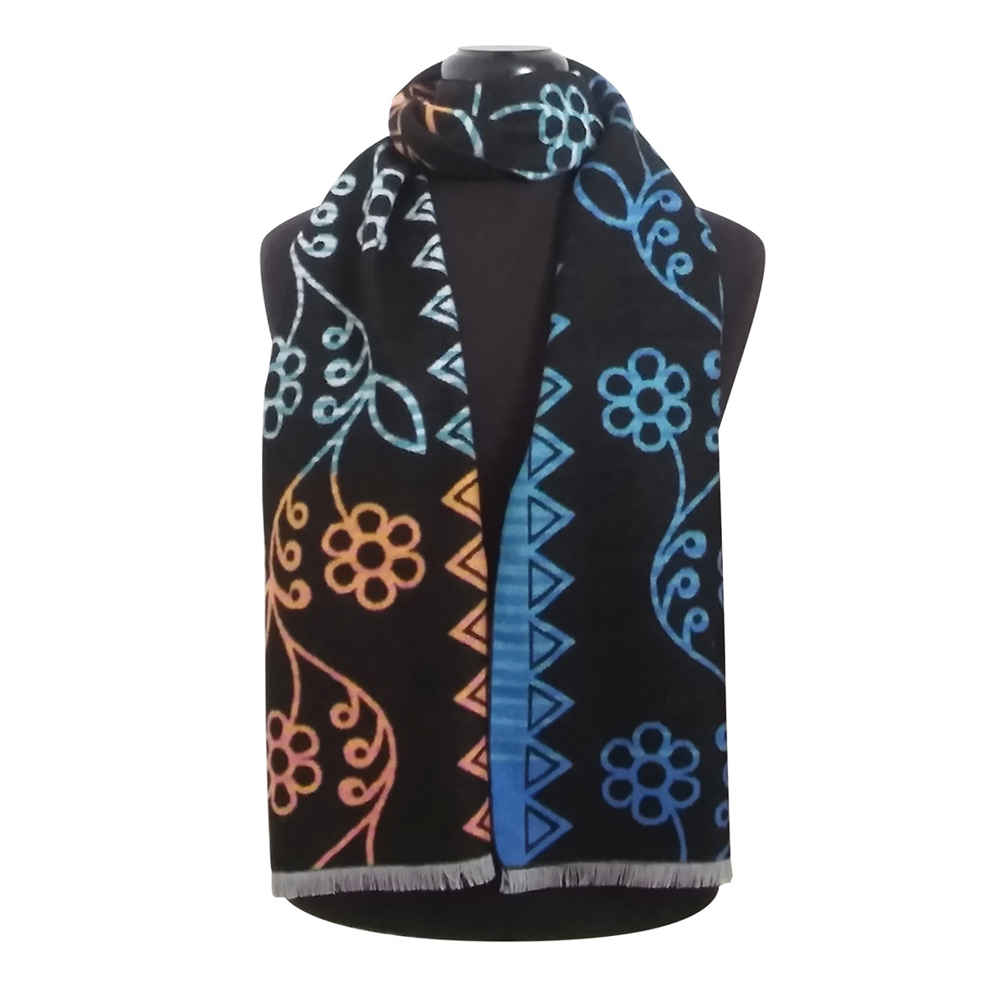 Mother Earth Brushed Silk Scarf