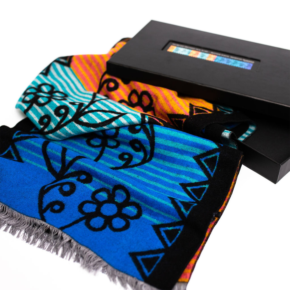 Mother Earth Brushed Silk Scarf