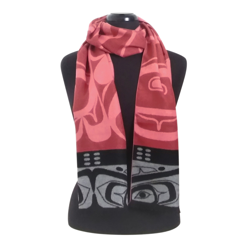 Raven Box Brushed Silk Scarf