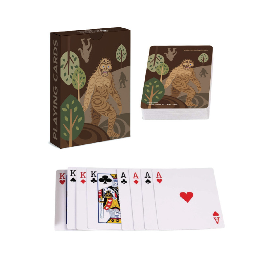 Sasquatch Playing Cards