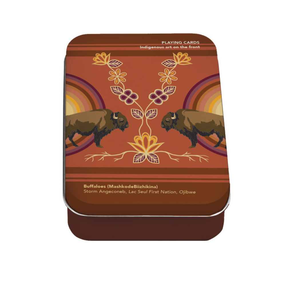 Cartes à jouer Buffaloes (MashkodeBiizhikina)