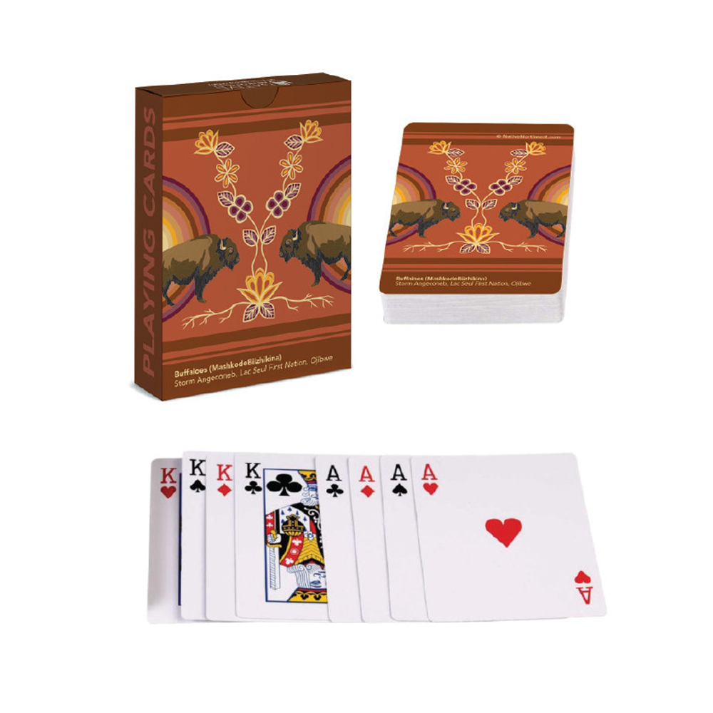 Cartes à jouer Buffaloes (MashkodeBiizhikina)