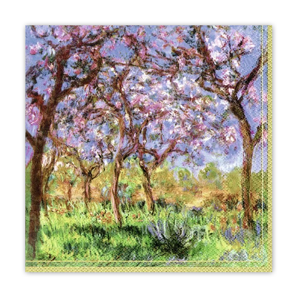 Springtime at Giverny Luncheon Napkins