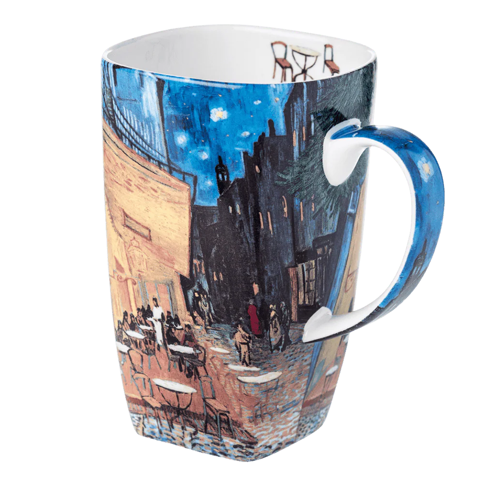 Terrace of a Café at Night Mug