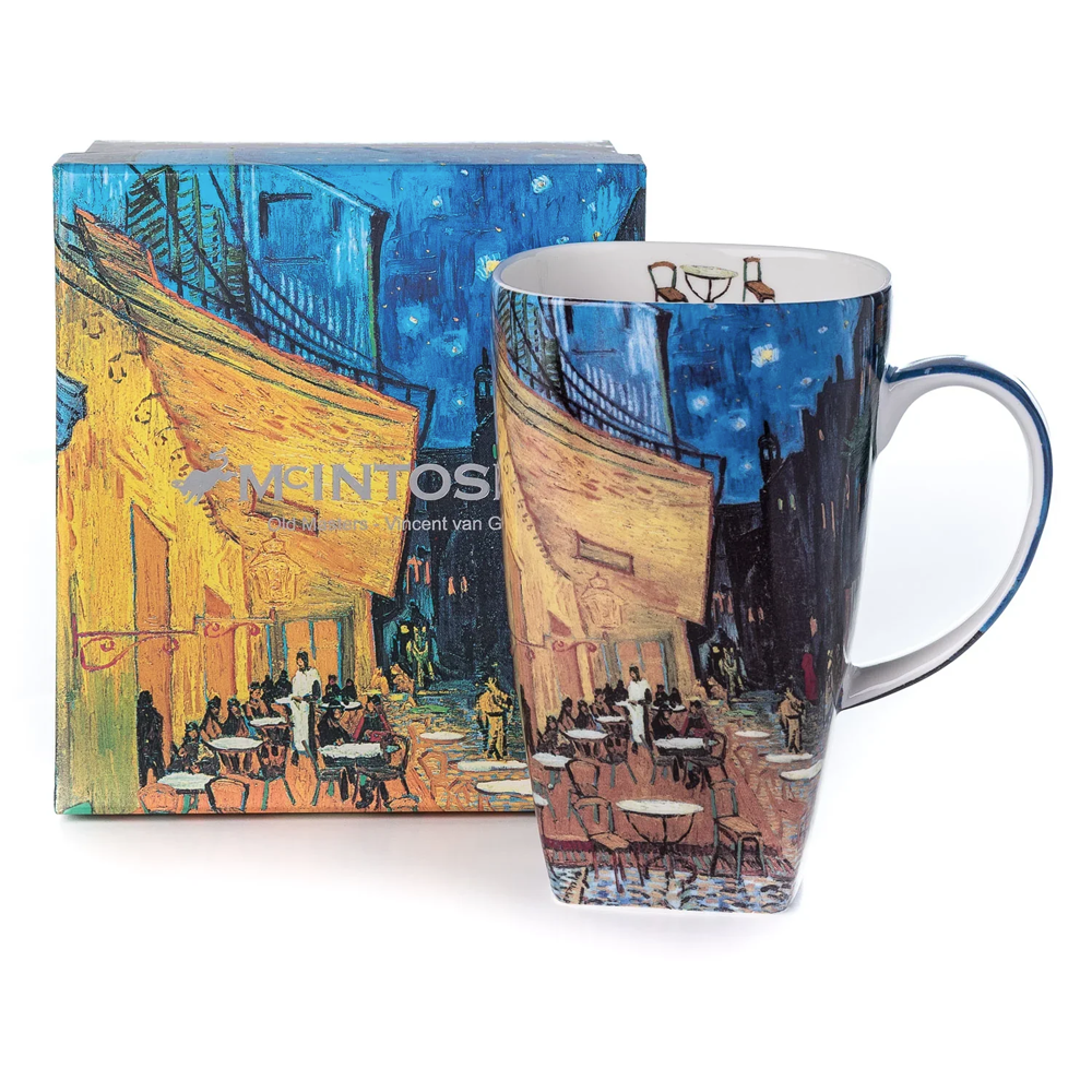 Terrace of a Café at Night Mug