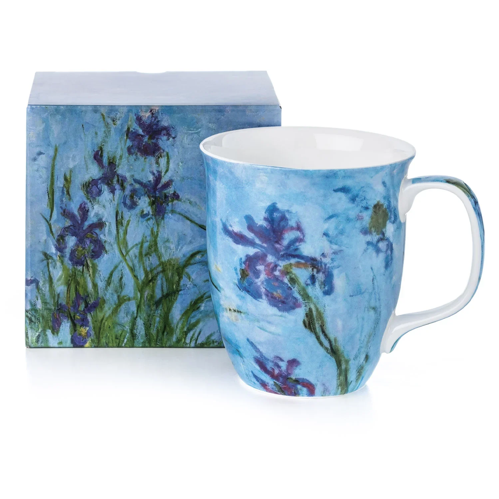Lilac Irises Mug
