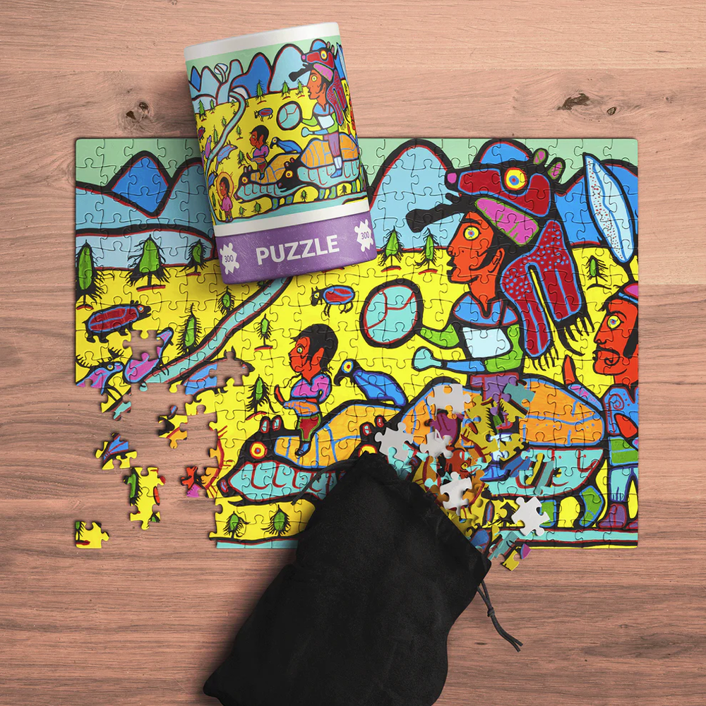 Family Begins Journey to Higher Enlightenment Puzzle (300 Pieces)