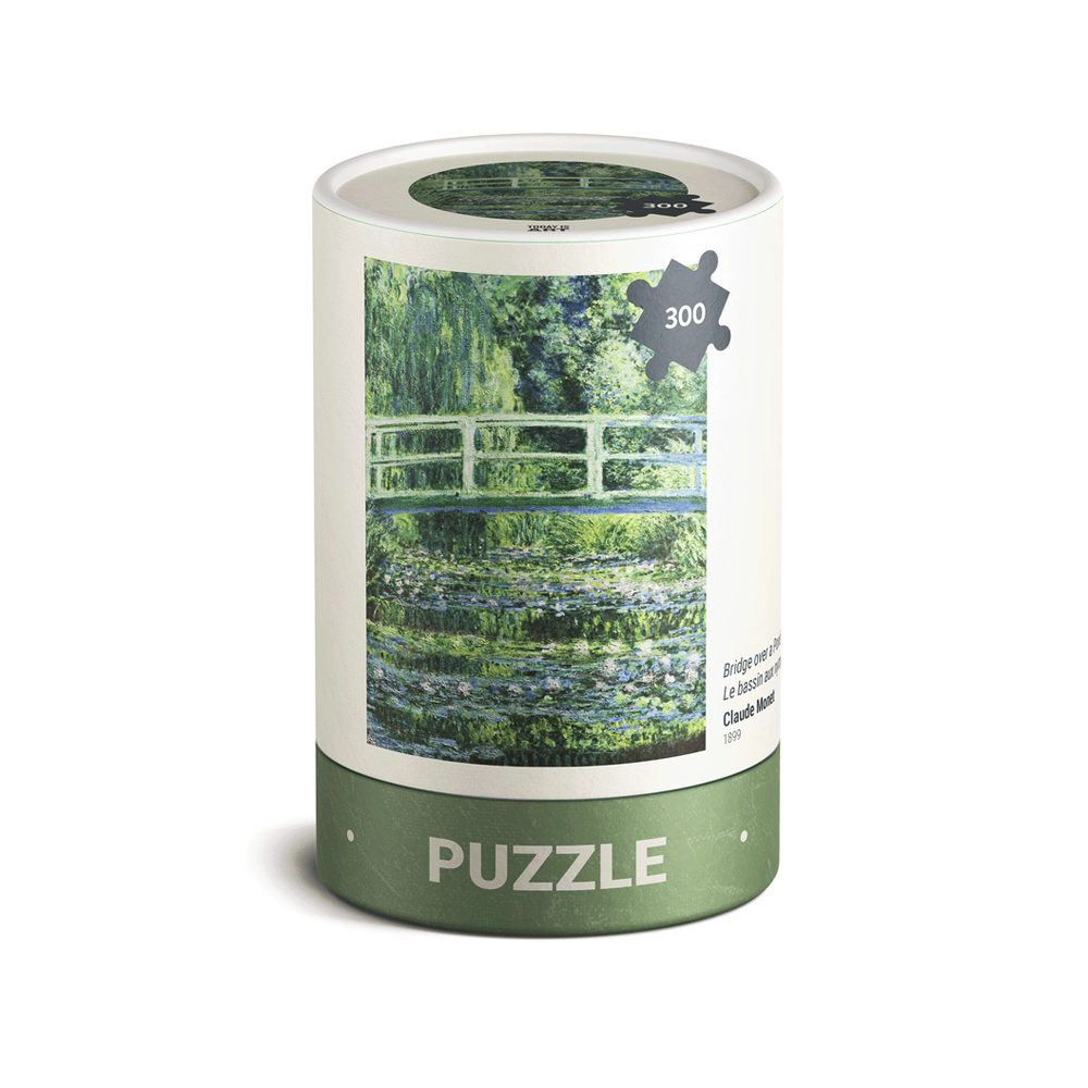 Bridge over a Pond of Water Lilies Puzzle (300 Pieces)