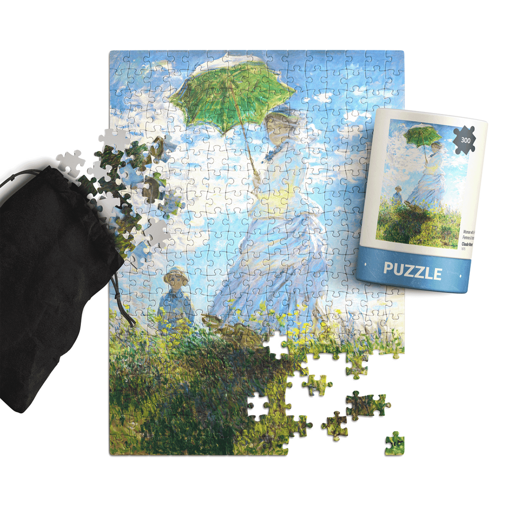 Woman with a Parasol Puzzle (300 Pieces)