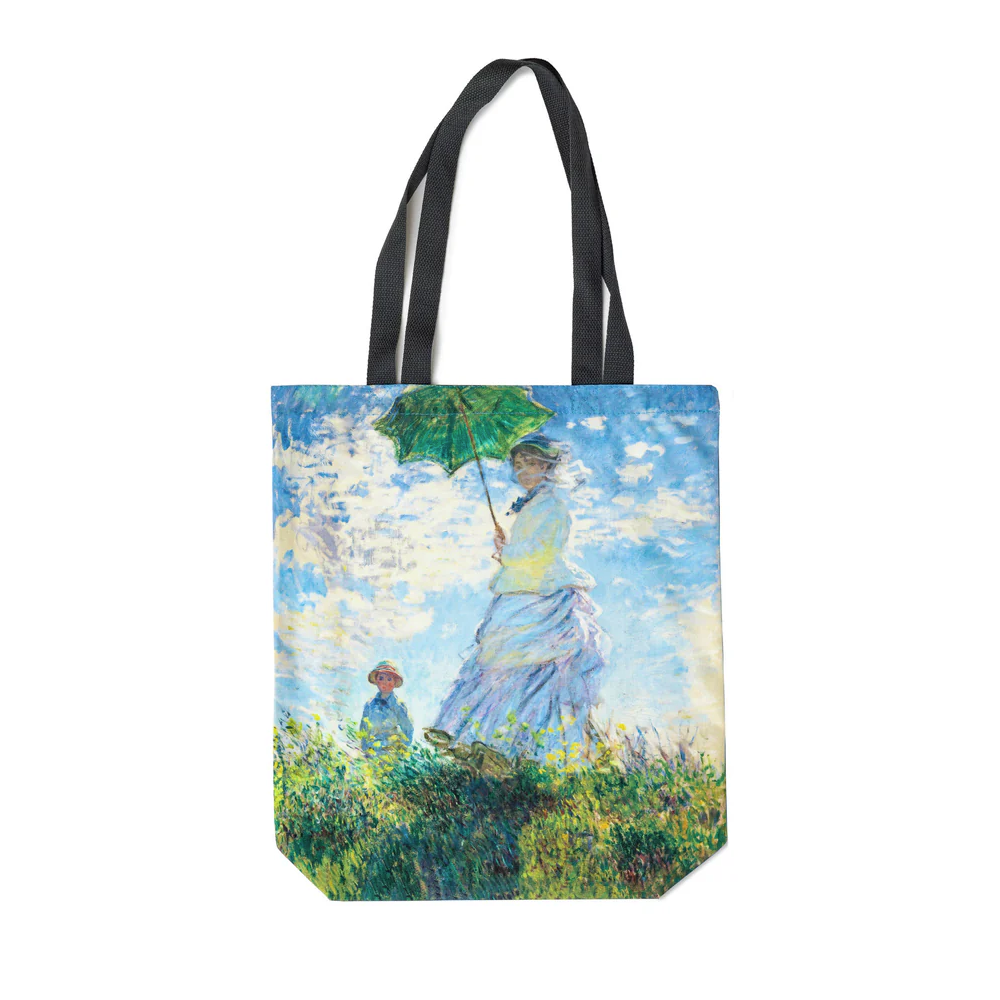 Woman with a Parasol Tote Bag